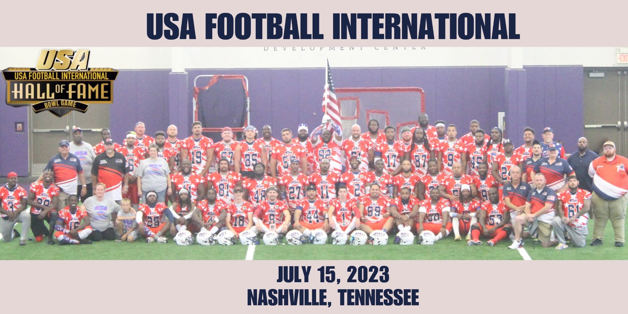 USA Football International at the 2023 Hall of Fame Bowl